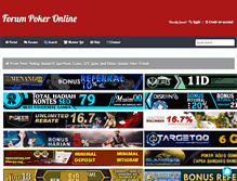 Tablet Screenshot of forumpoker.org